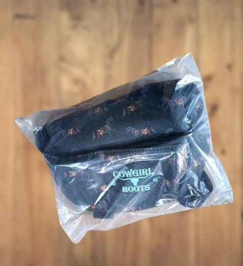 Prancing Pony Saddle Clutch Saddle Bag