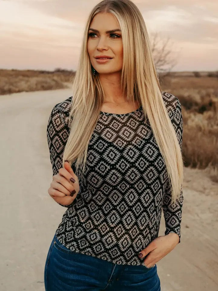 Fort Worth Mesh Top