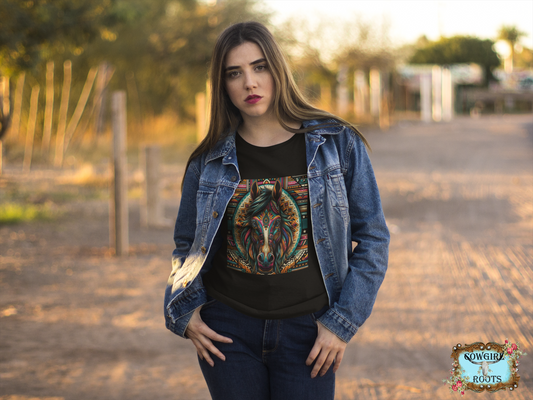 Dusty! Tribal Horse T Shirts