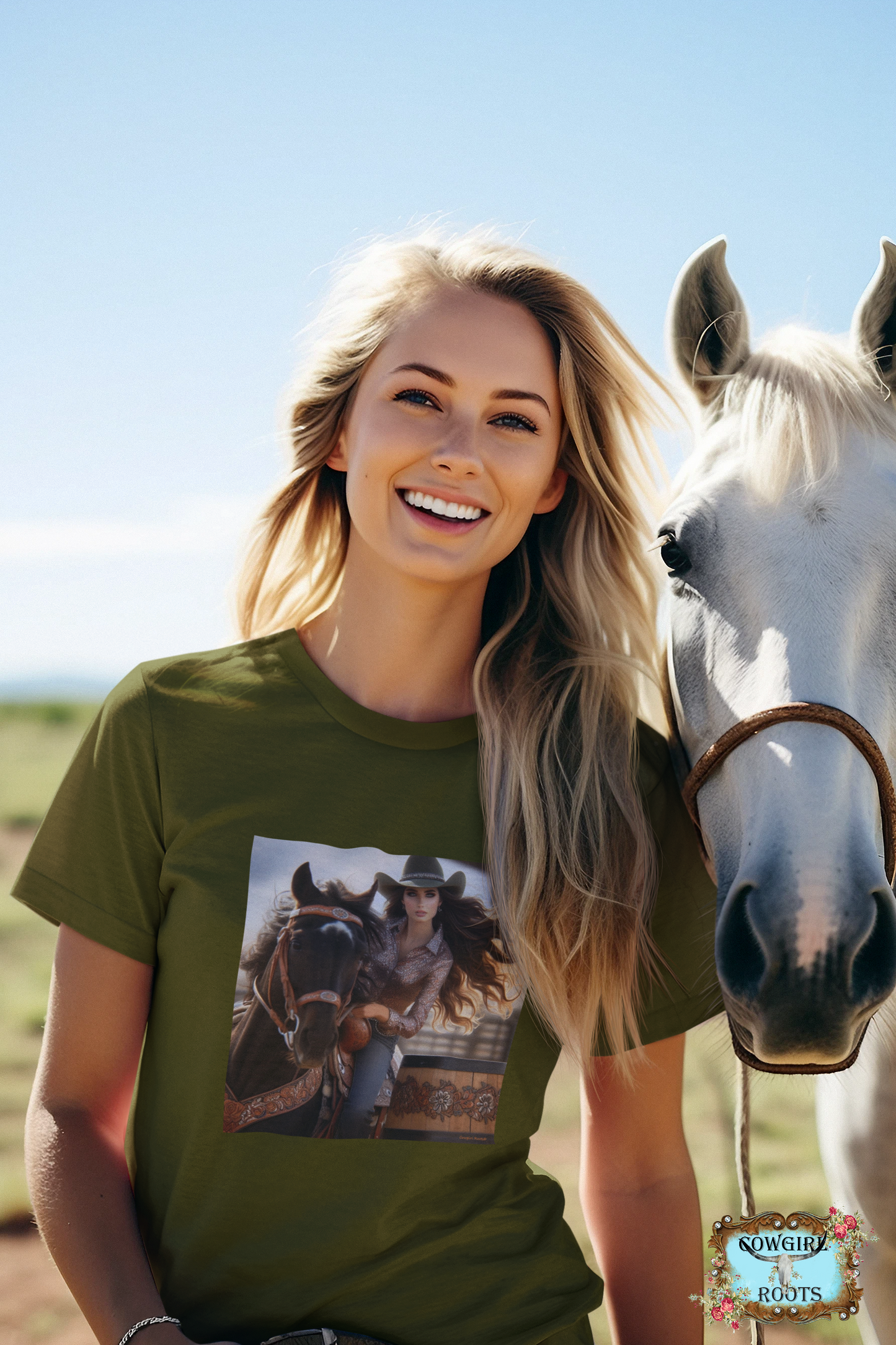 Rodeo Barrel Racer T Shirt