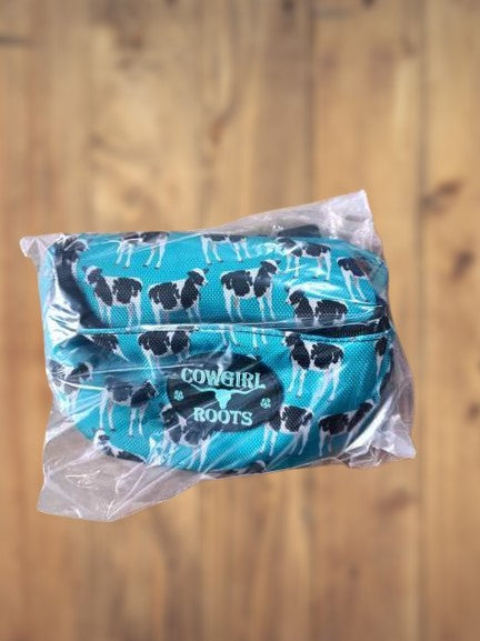 Molly Moo Cow Saddle Clutch Saddle Bag