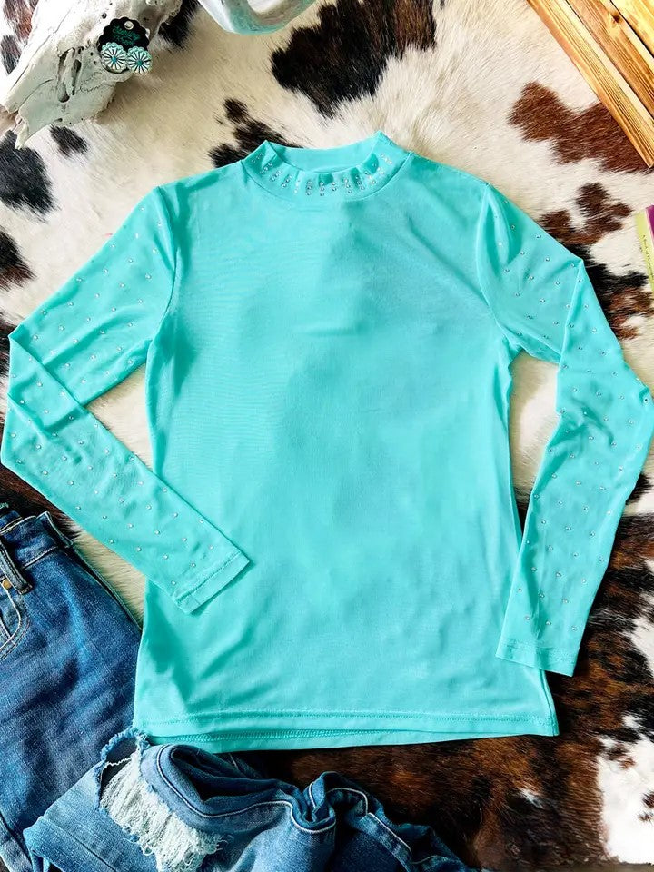 Turquoise Trouble Top