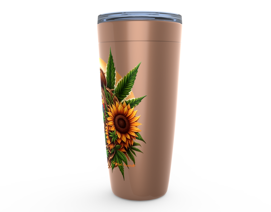 Cowgirl Roots™ Rasta Horse Tumbler 20oz Stainless Steel Insulated Hot and Cold Travel Mugs.........