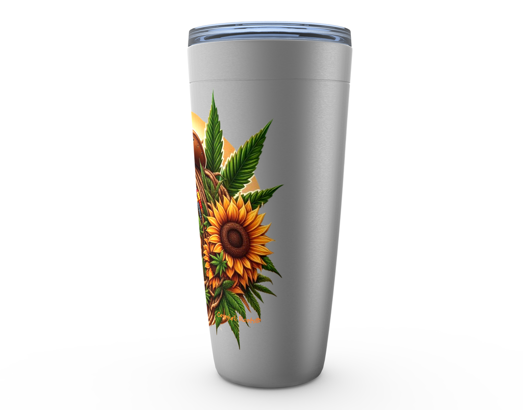Cowgirl Roots™ Rasta Horse Tumbler 20oz Stainless Steel Insulated Hot and Cold Travel Mugs.........