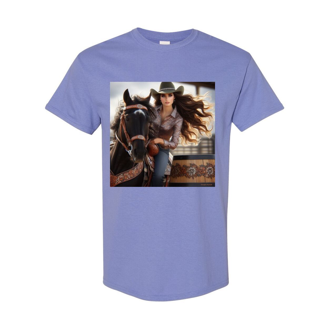 Rodeo Barrel Racer T Shirt