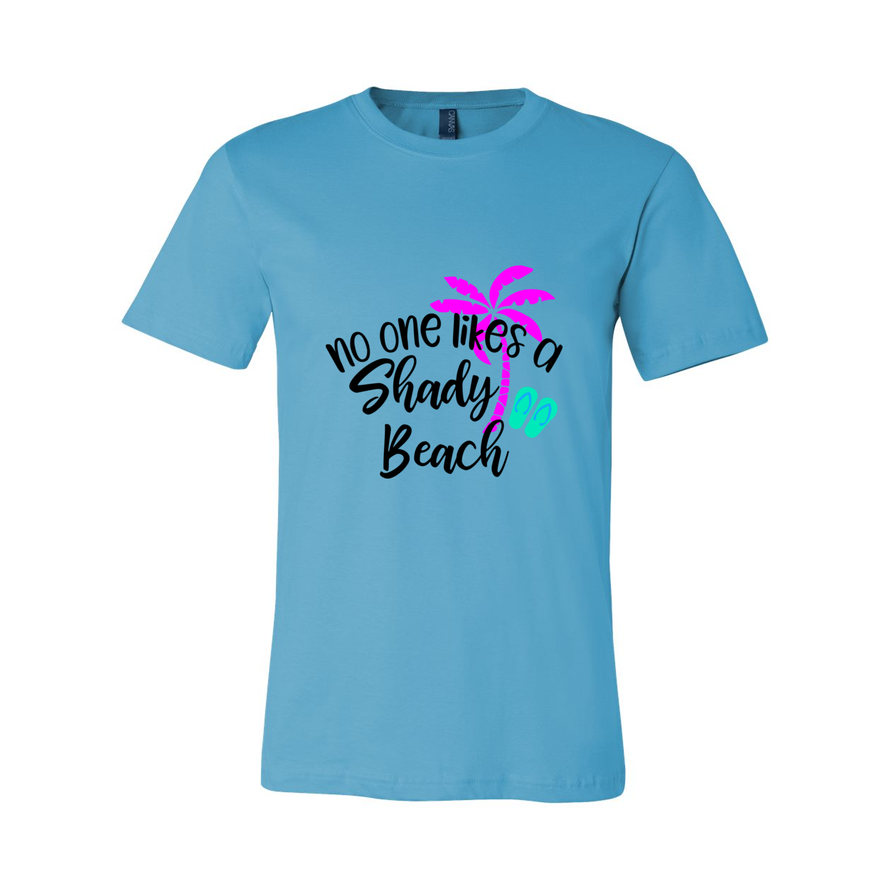 Cowgirl Roots™ No One Likes a Shady Beach T Shirts