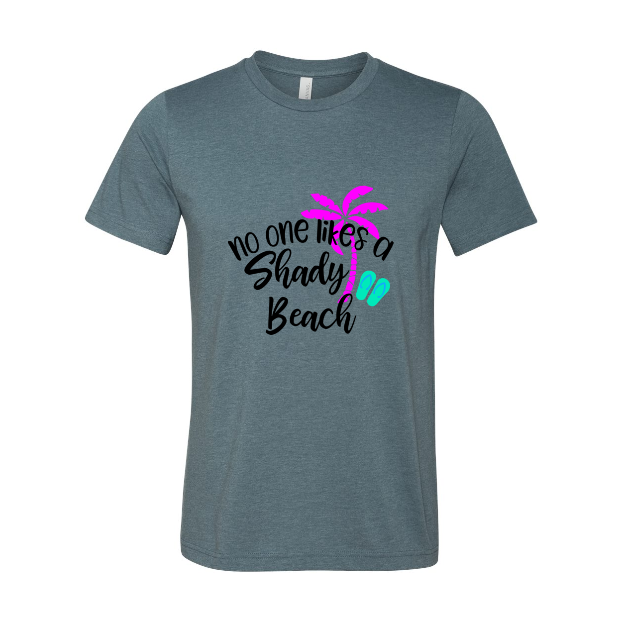 Cowgirl Roots™ No One Likes a Shady Beach T Shirts