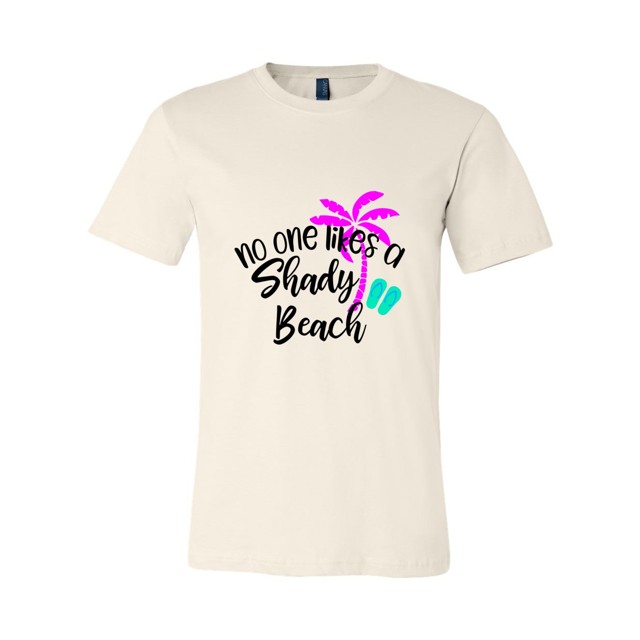 Cowgirl Roots™ No One Likes a Shady Beach T Shirts