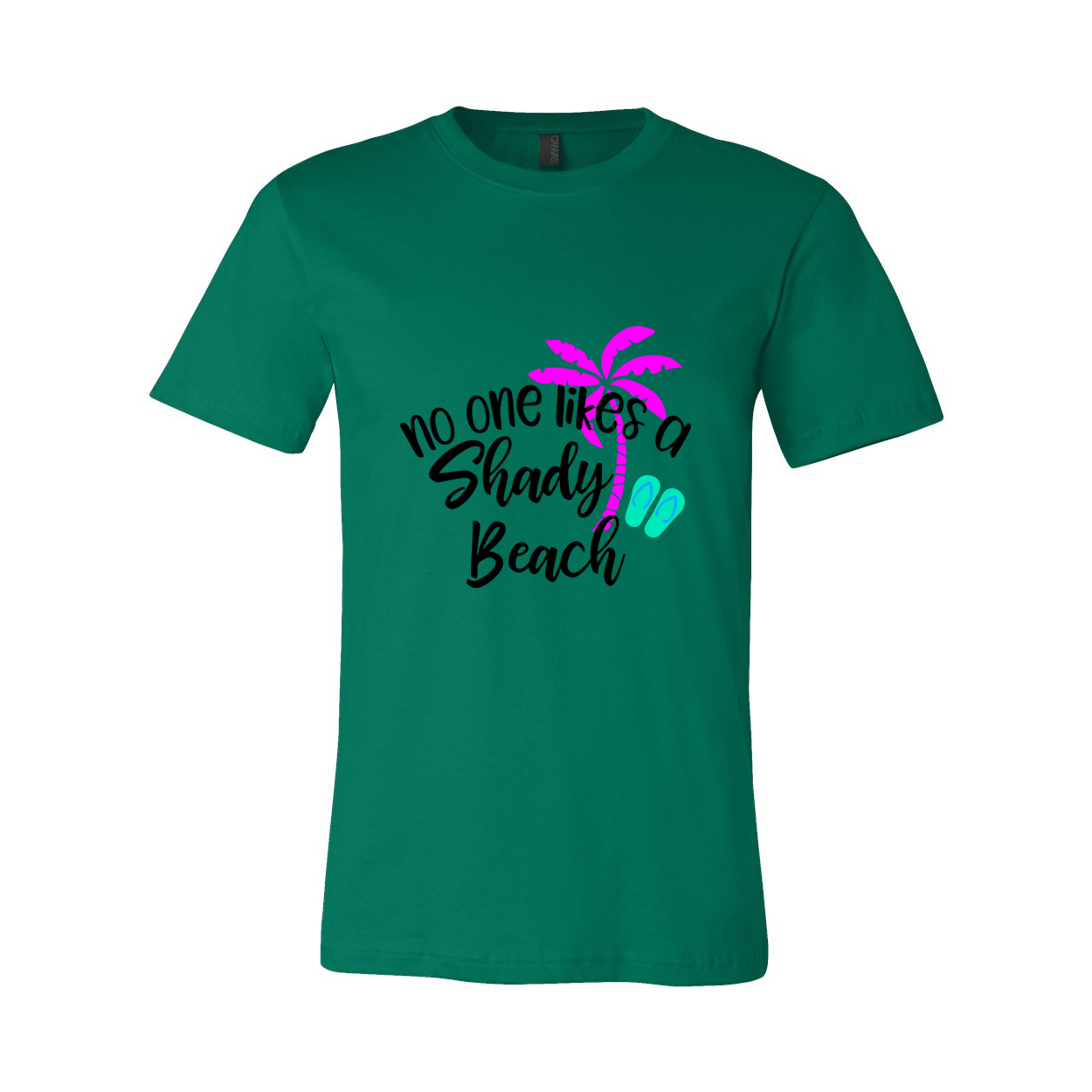 Cowgirl Roots™ No One Likes a Shady Beach T Shirts