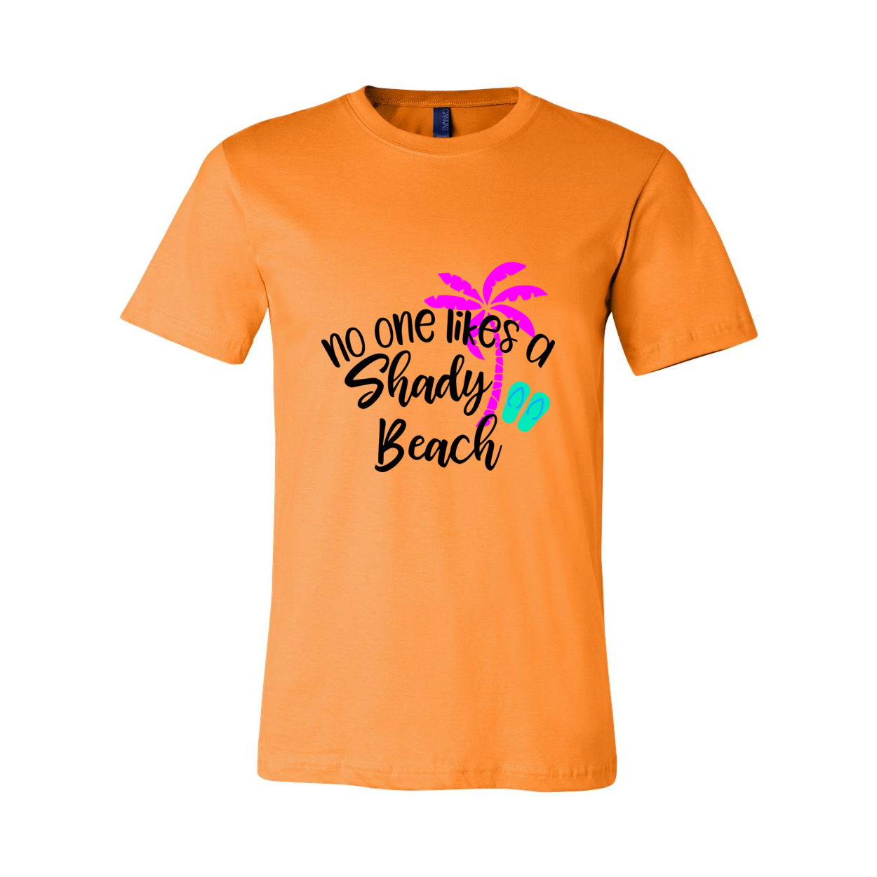 Cowgirl Roots™ No One Likes a Shady Beach T Shirts