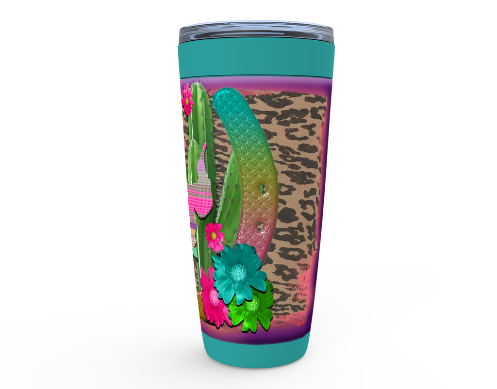 Cowgirl Roots™ Tumbler 20oz Desert Bronc, Stainless Steel Insulated Hot and Cold Mug